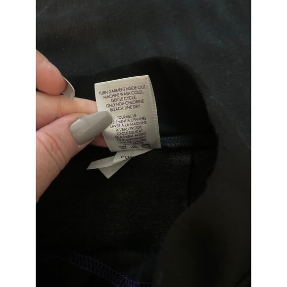 NYDJ Black and Gray Ponte Knit Pencil Skirt Size Medium - Picture 10 of 11